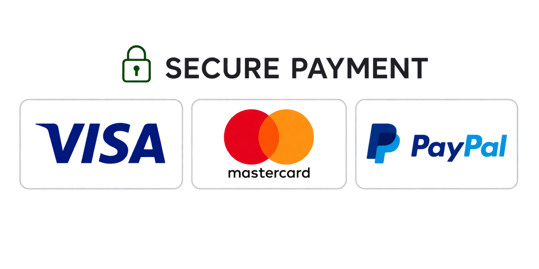 Accepted payment methods